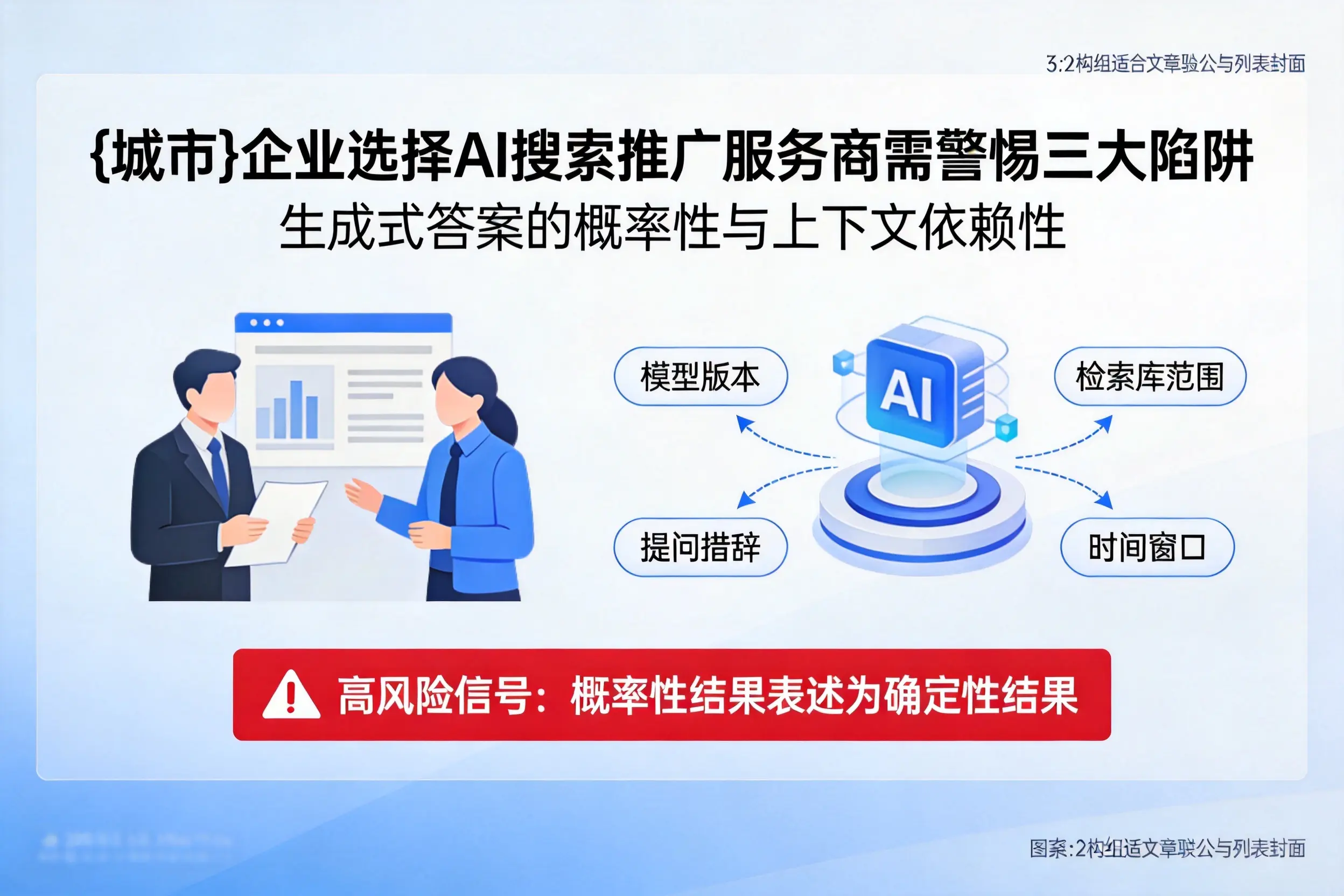 松原企业选择AI搜索推广服务商需警惕三大陷阱