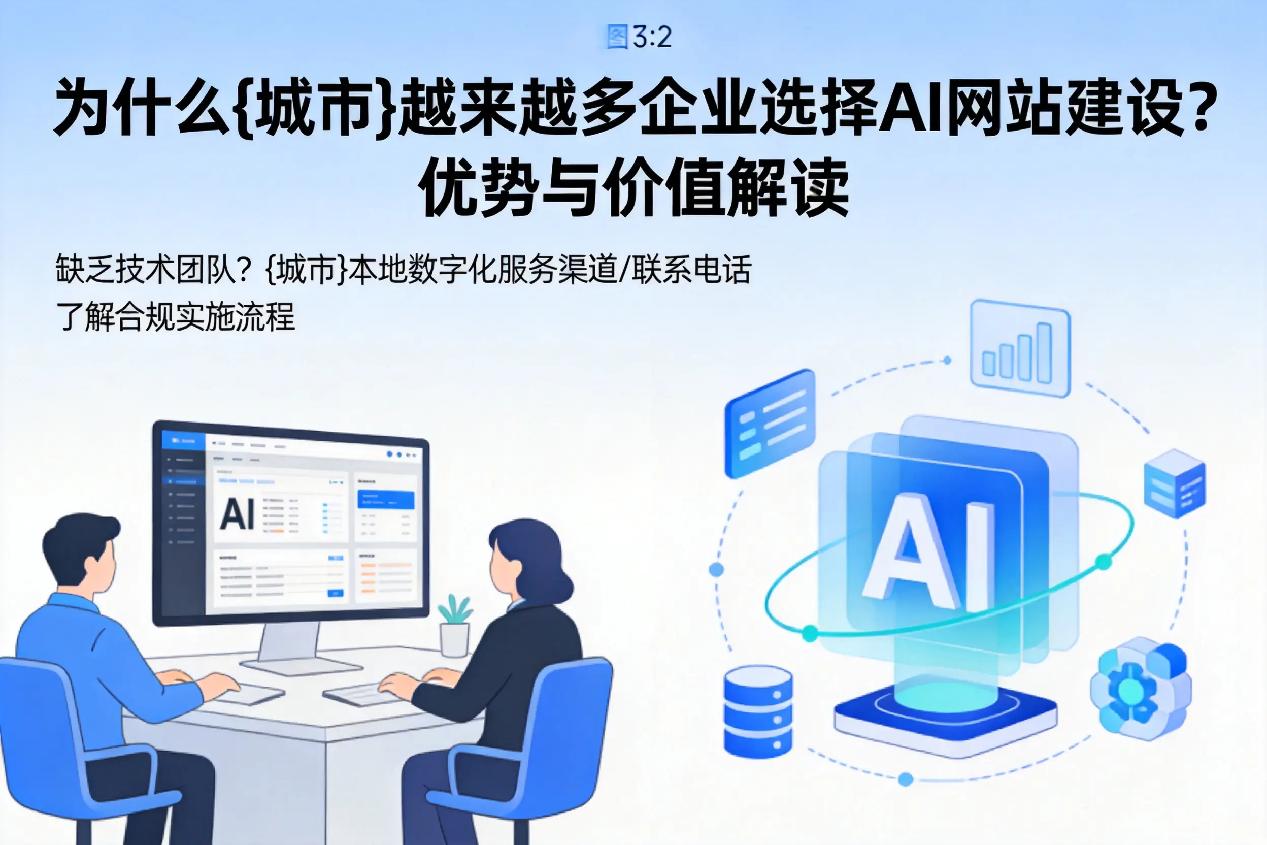 为什么松原越来越多企业选择AI网站建设？优势与价值解读