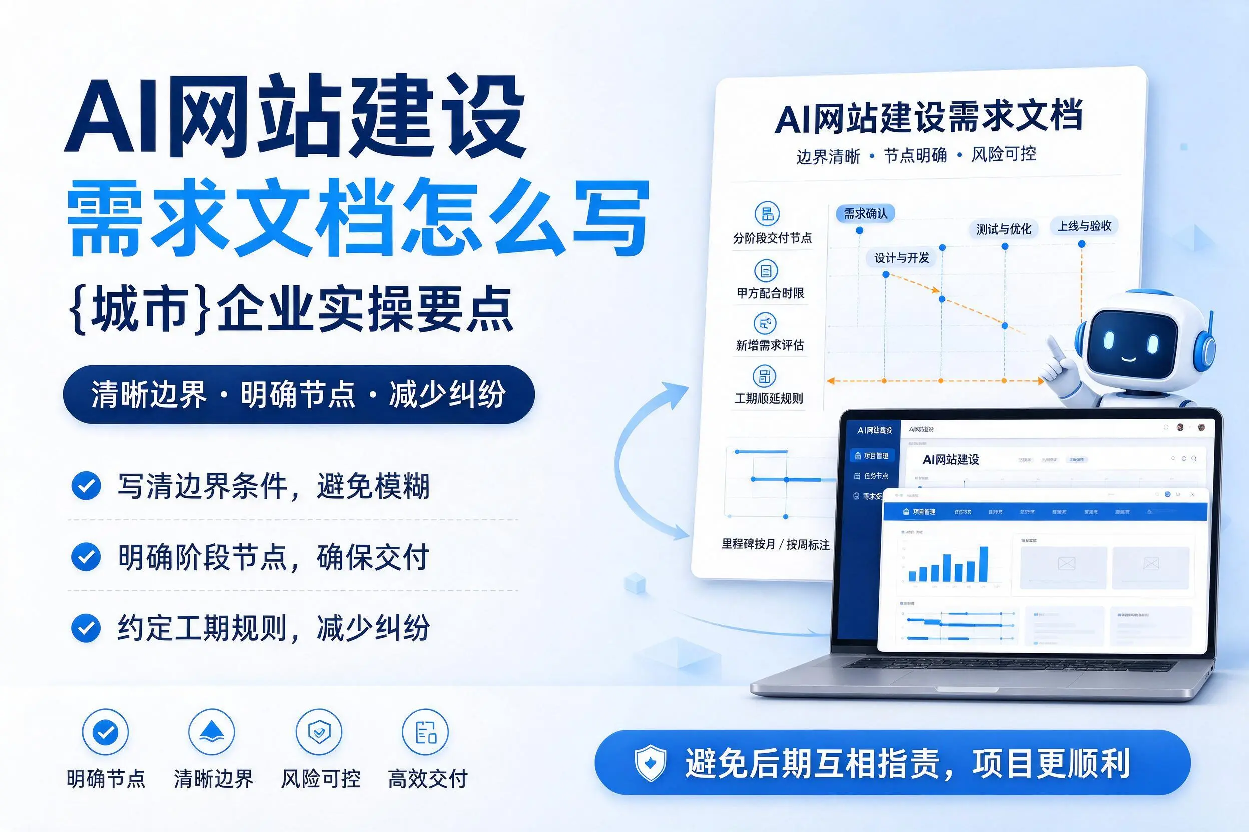 AI网站建设需求文档怎么写,松原企业实操要点
